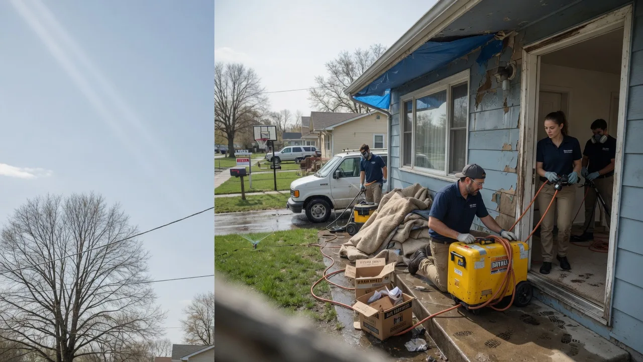 Basement Flood Cleanup in Columbia, VA near me